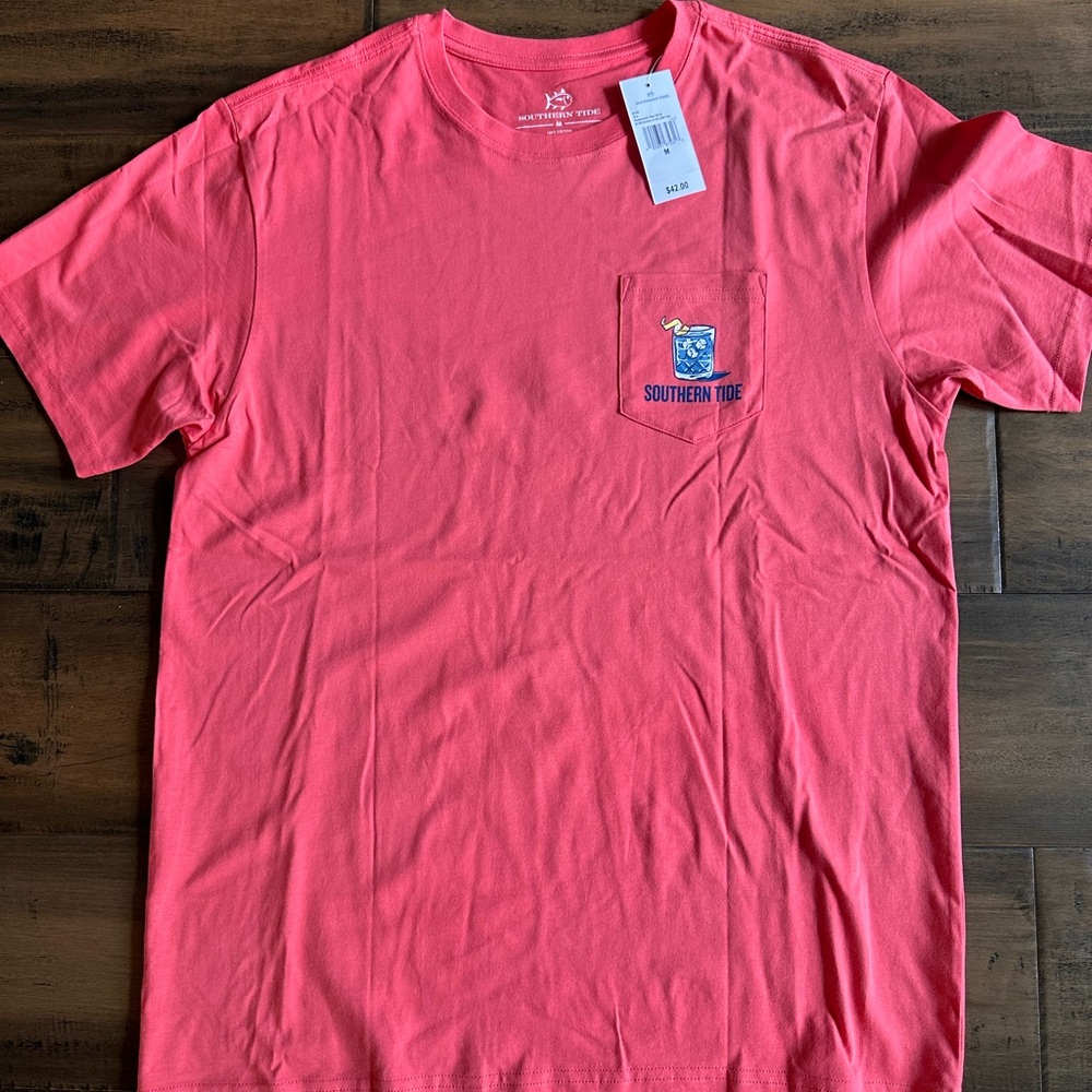 Brand New - Southern Tide Coral Short Sleeve Tee